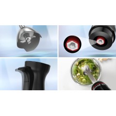 Bosch Serie 4 ErgoMaster MSM4B621 Hand Blender - Powerful, Versatile, and Stylish Black Design